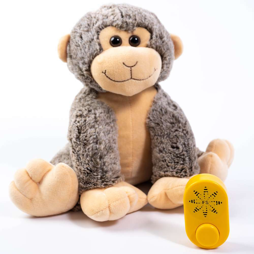 soft toy with yellow music box 