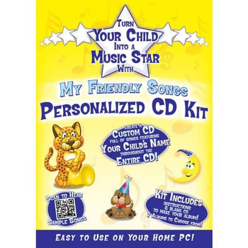 Friendly Songs Personalized Music Kit - Personalized Music for your Child