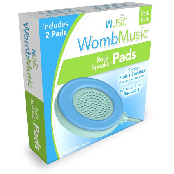 WombMusic Belly Speaker Pads (REPLACEMENT Pads Pack)