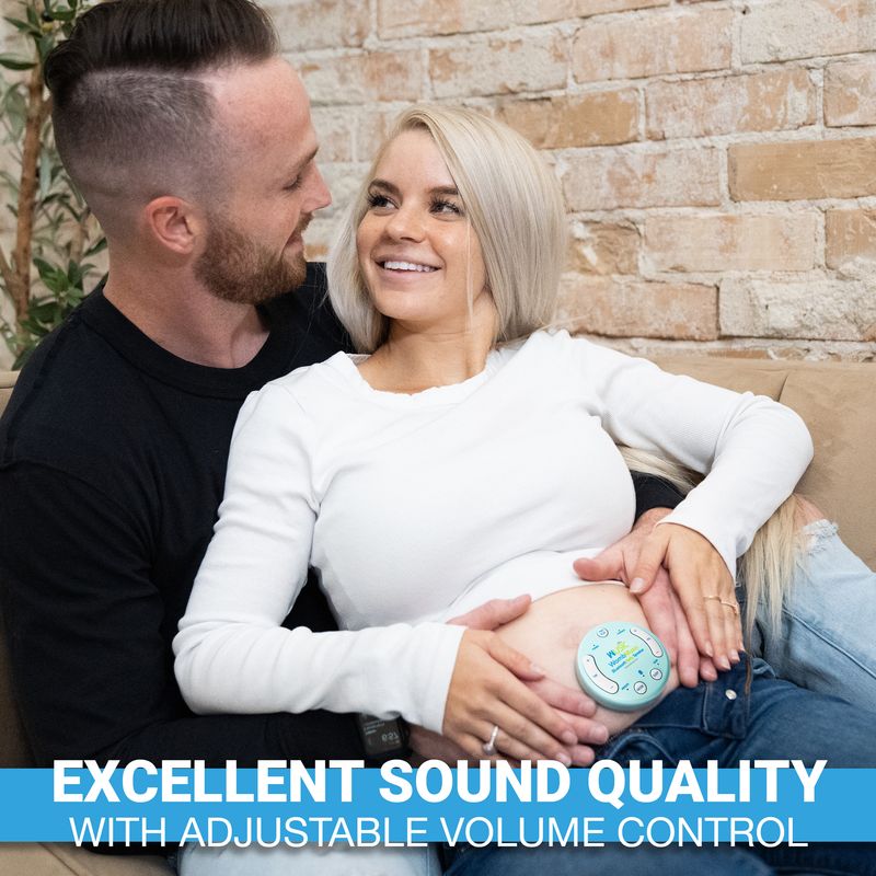 Wireless Womb Music Bluetooth Belly Speaker: Essential Pregnancy Must  Haves, Perfect Pregnant Mom Gifts, Belly Headphones for Pregnant Women, A  Unique First Time Mom Gift