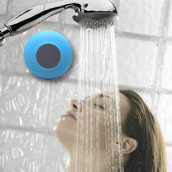 Wusic Waterproof Shower Speaker Blue - Shower Speaker