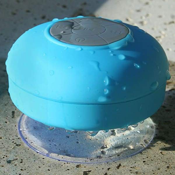 Wusic Waterproof Shower Speaker Blue - Shower Speaker